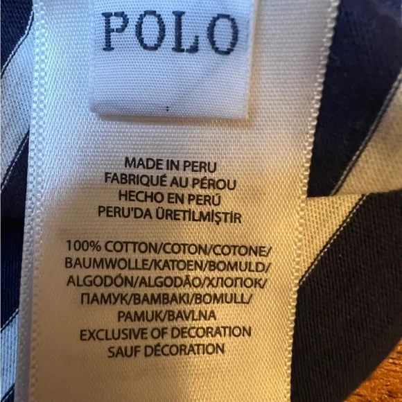 Polo Ralph Lauren Women's Size XL Striped T-Shirt Dress - Picture 4 of 5